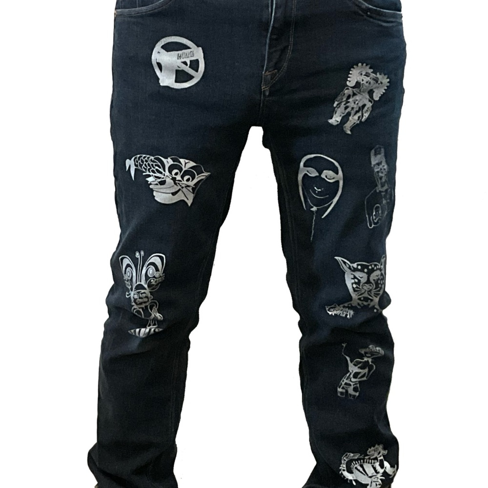 Volcom straight leg blue jean